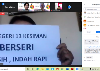 Ratusan Sivitas Akademika Deklarasi Bebas Plastik Sekali Pakai  di Lingkungan Sekolah