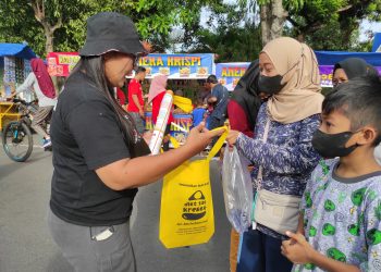 Nol Sampah Ajak Masyarakat Jombang Kurangi Penggunaan Plastik Sekali Pakai