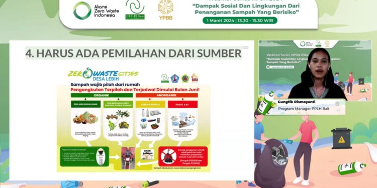 HPSN 2024: Pentingnya Peran Multipihak untuk Kurangi Dampak Sosial dan Lingkungan dari Penanganan Sampah Berisiko