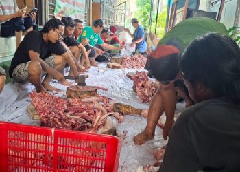 Qurban Minim Plastik Ala KAMPUNG SIBA KLASIK Gresik : Bawa Wadah Sendiri Dan Olah Limbah Bersama