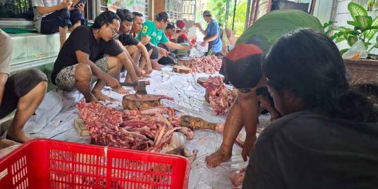 Qurban Minim Plastik Ala KAMPUNG SIBA KLASIK Gresik : Bawa Wadah Sendiri Dan Olah Limbah Bersama